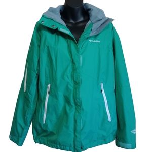 Columbia Interchange Women's Hooded Windbreaker/Ski Jacket